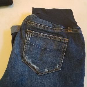 Paige Denim Maternity Shorts